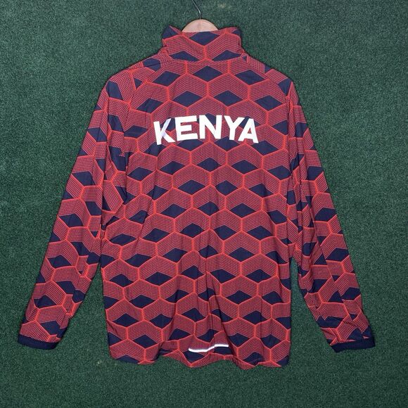 Sz XL Nike Kenya Pro Elite Team Track & Field Podium Jacket CI8739-010 Men's - Picture 6 of 6